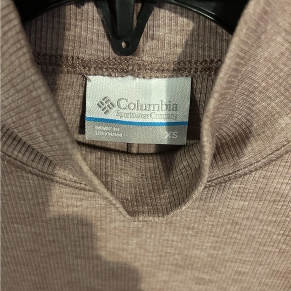 Women's Columbia Amberview Performance Fit Omni-Shade Mock Turtleneck Shirt XS - Picture 2 of 9